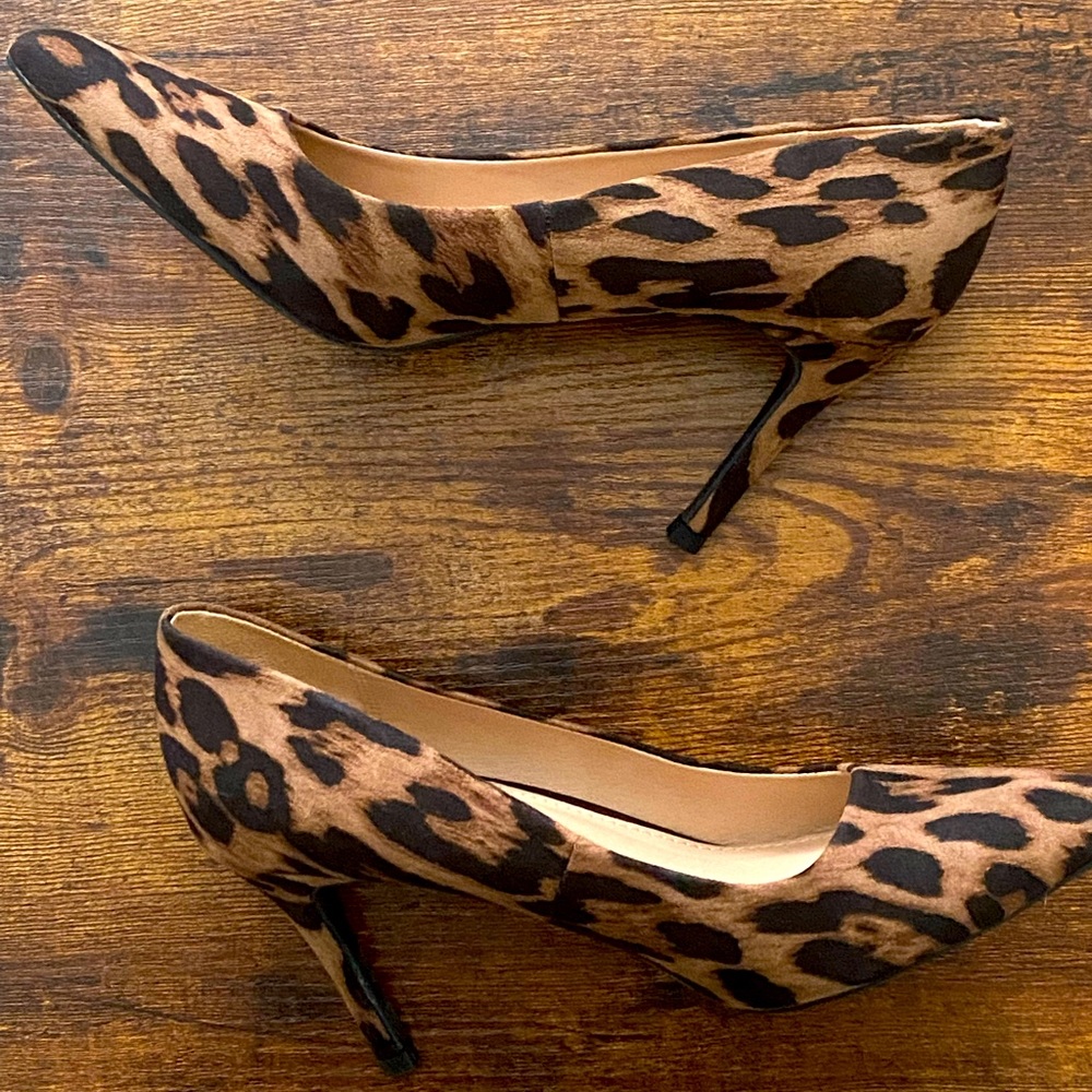 Leopard heels